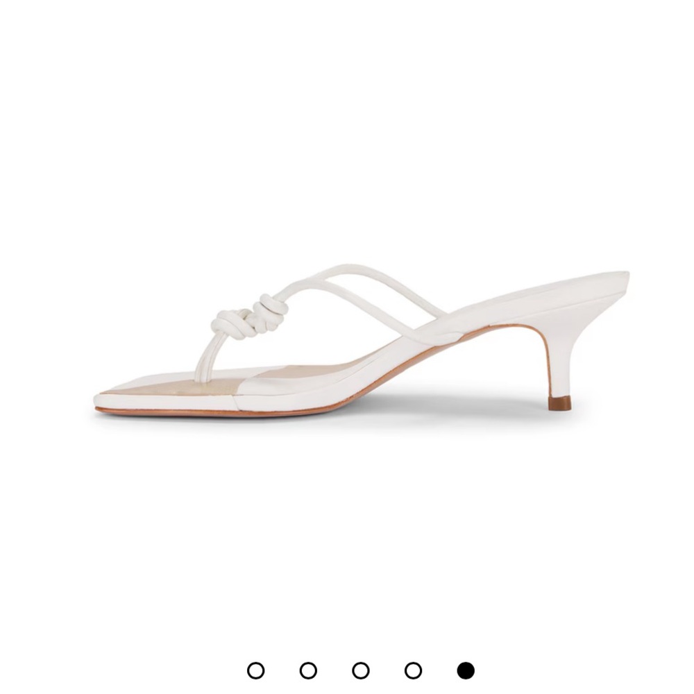 Shutz Poppy Heeled Sandal White - Picture 5 of 9